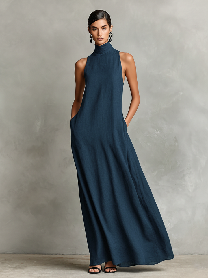 Tabitha - Premium-Maxikleid aus Leinen