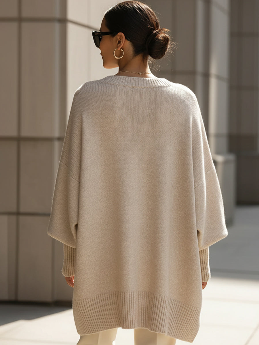 Ashlyn - Weicher Oversize-Pullover