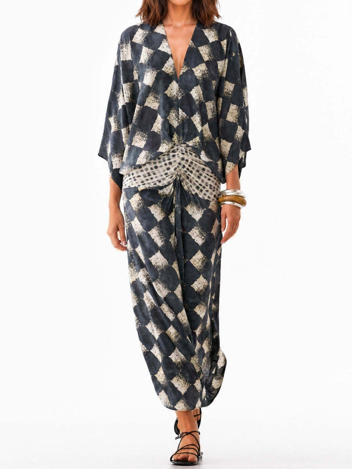 Zoriana - Soft-Touch Maxikleid