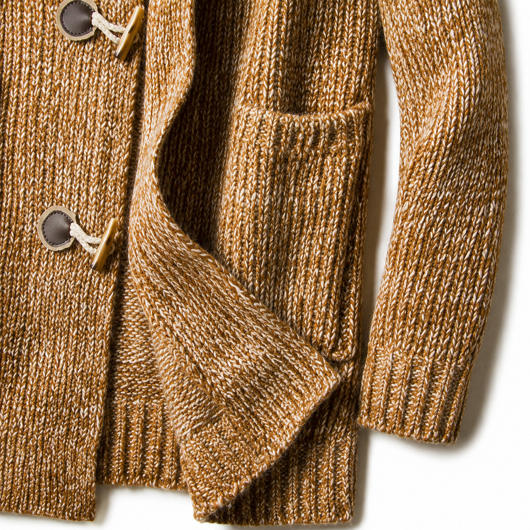 Raevan - superweiche Kapuzen-Strickjacke