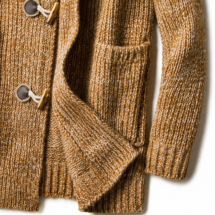 Raevan - superweiche Kapuzen-Strickjacke