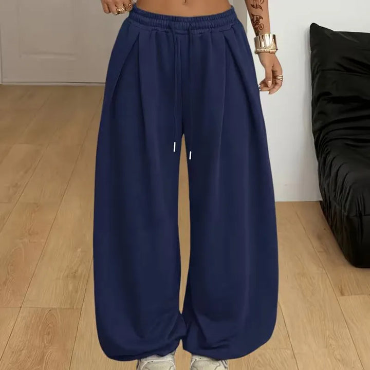 Annis - lässige Wide-Leg-Hose mit Kordelzug