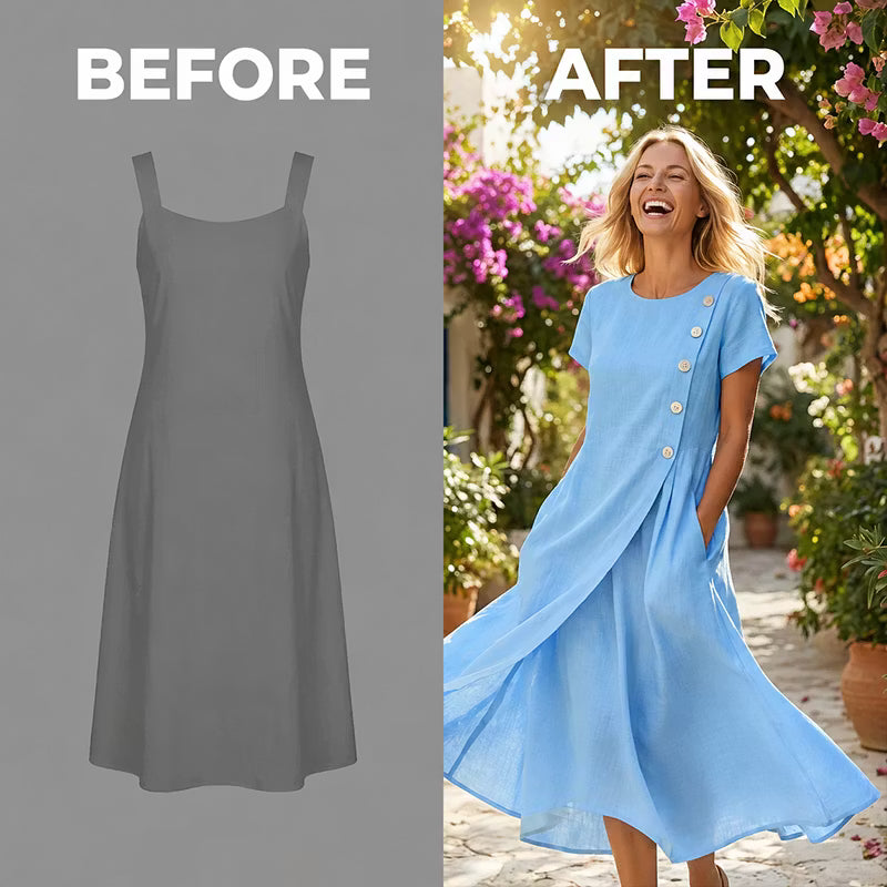 Hestelle - Raffiniertes Sommerkleid