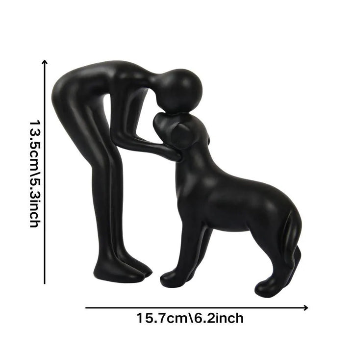 Avaloria - Liebevolle Hundeliebhaber-Figur