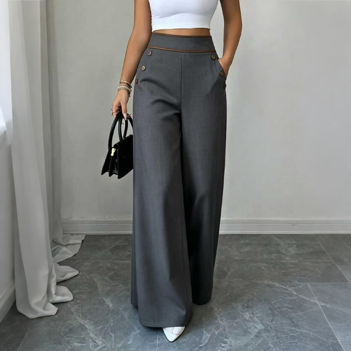 Oriessa - Hoch taillierte Matrosenhose