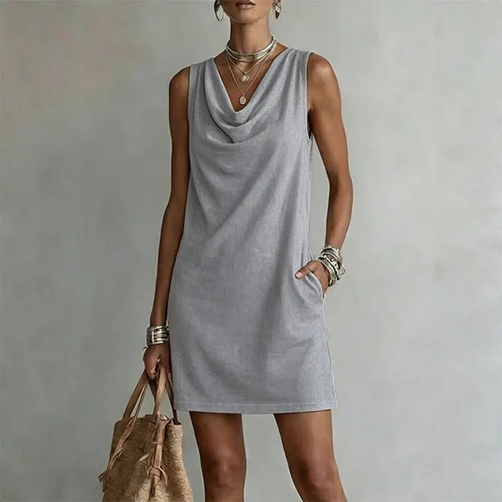 Haven - Elegantes Minikleid mit Taschen