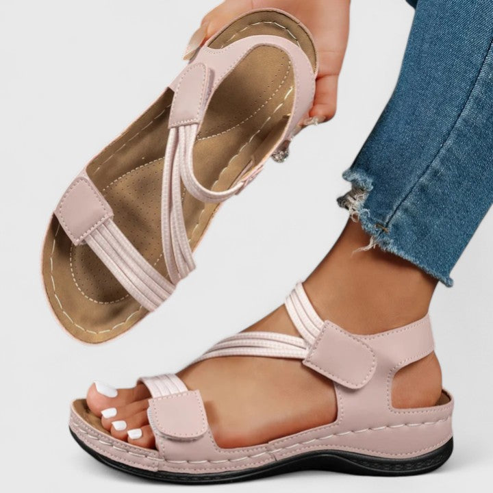 Francine - gepolsterte orthopädische Sandalen