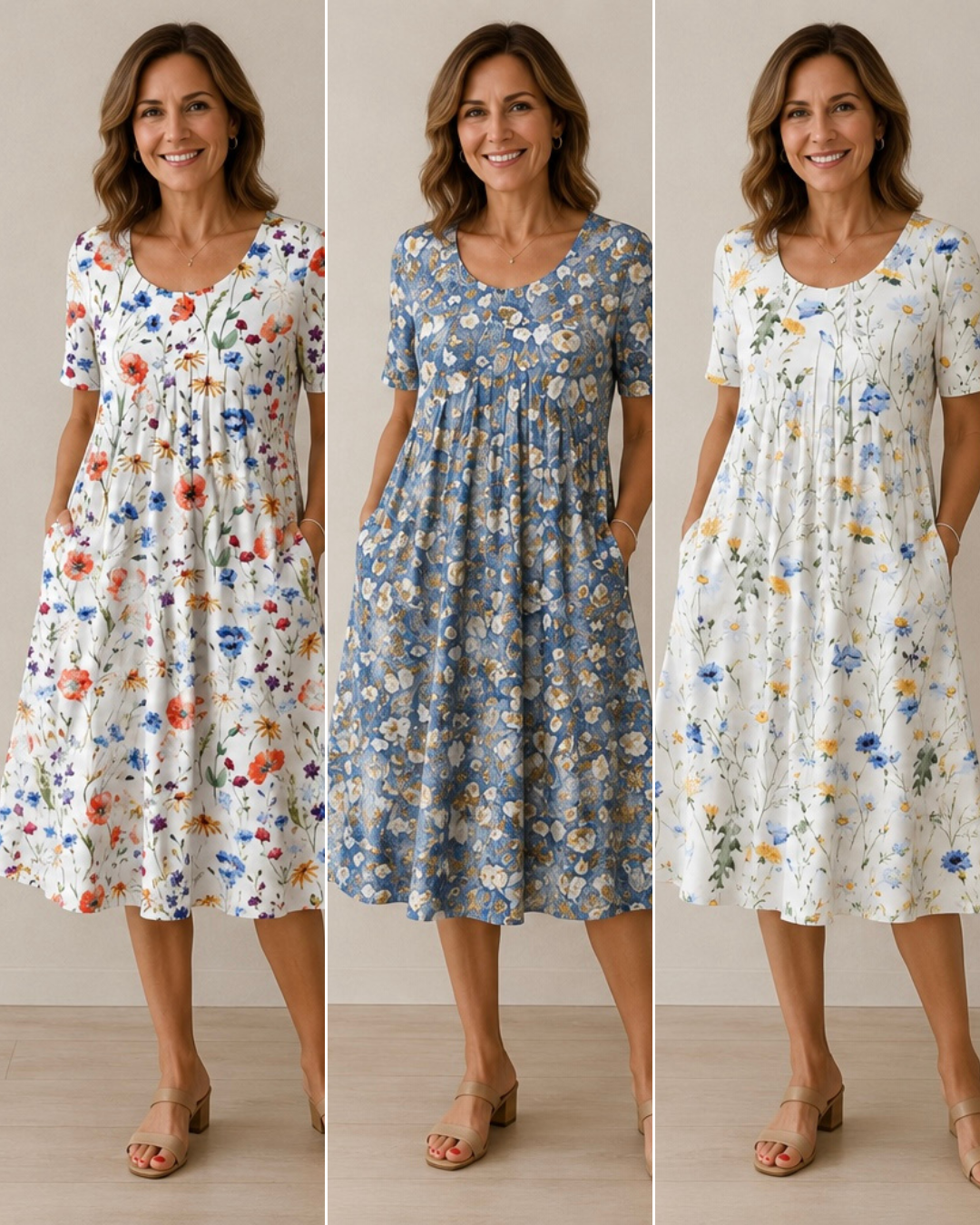 Ailith - Drapiertes Kleid mit weicher Haptik