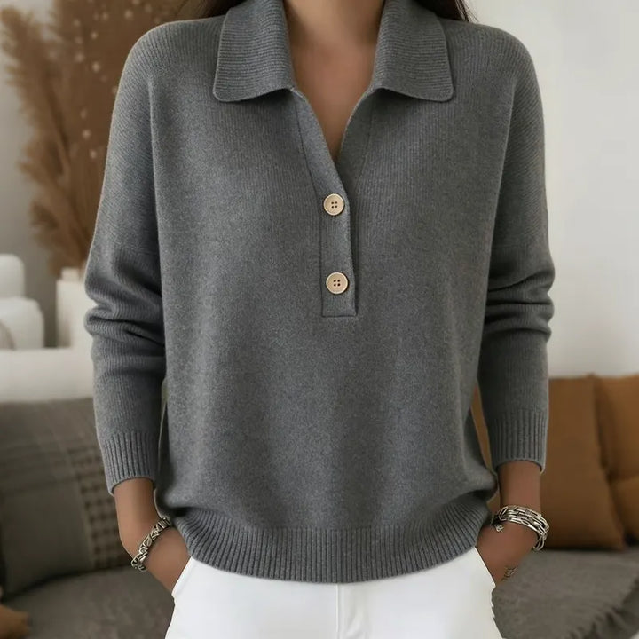 Belisara - Softtouch V-Ausschnitt-Pullover