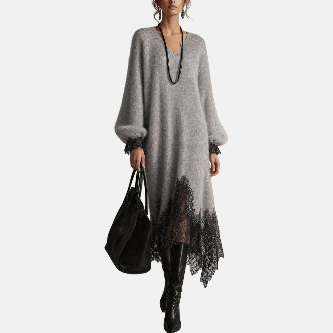 Lirien - Softtouch-Midikleid
