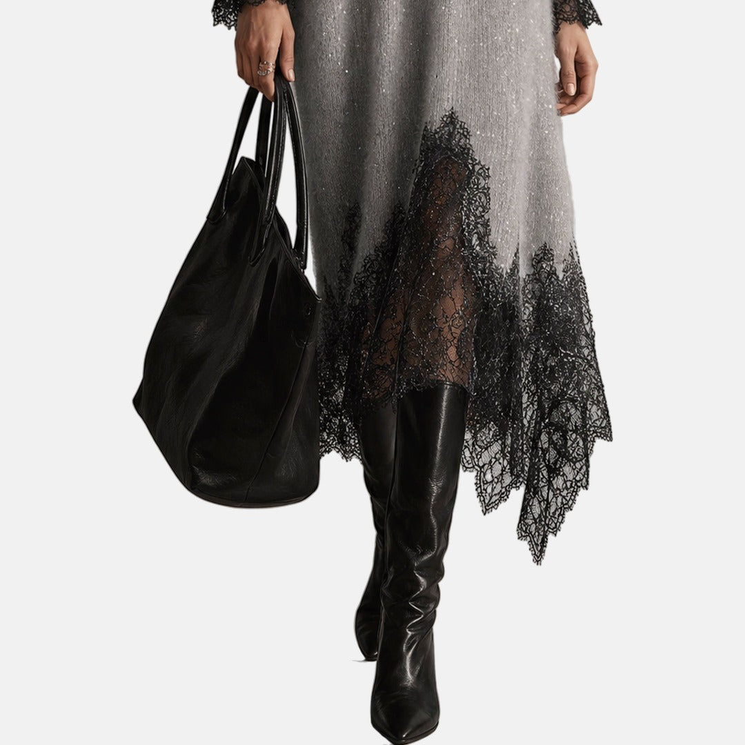 Lirien - Softtouch-Midikleid