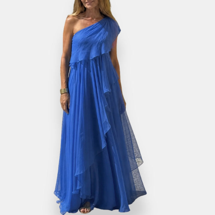 Heloisia - Luxuriöses One-Shoulder-Abendkleid