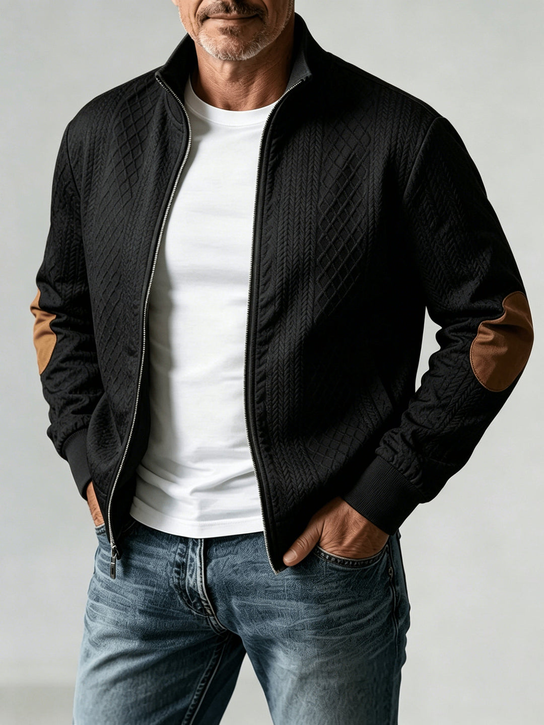 Flyn - Strukturierte Varsity-Jacke