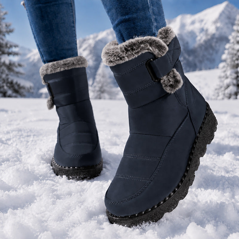 Adina - Winterstiefeletten mit Plüschbesatz