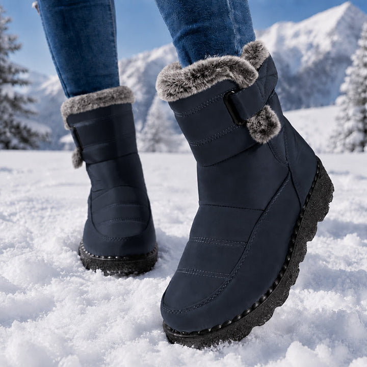 Adina - Winterstiefeletten mit Plüschbesatz