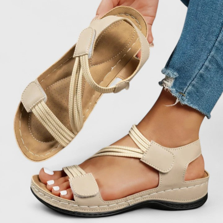 Francine - gepolsterte orthopädische Sandalen