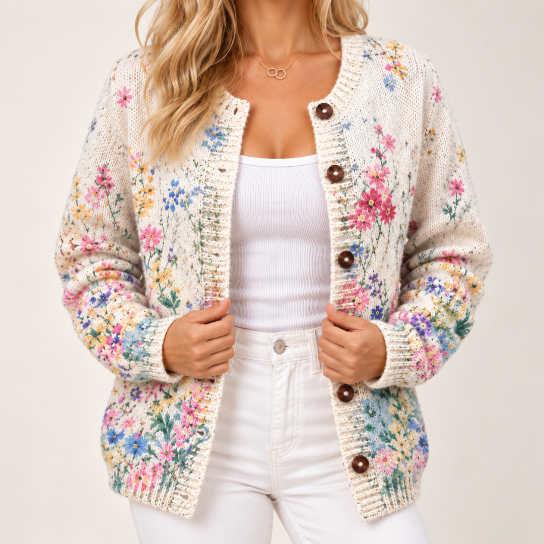 Elowyn - Softtouch-Strickjacke