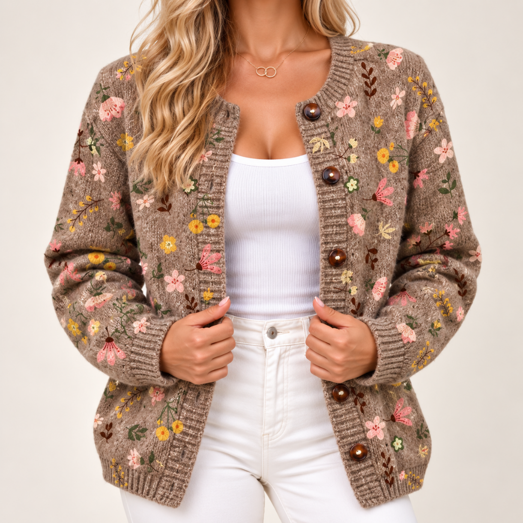 Elowyn - Softtouch-Strickjacke