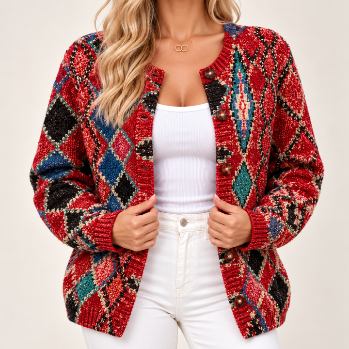 Elowyn - Softtouch-Strickjacke