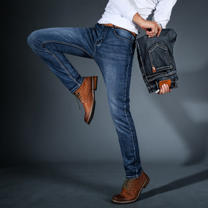 Elian - Schmal geschnittene Stretch-Jeans
