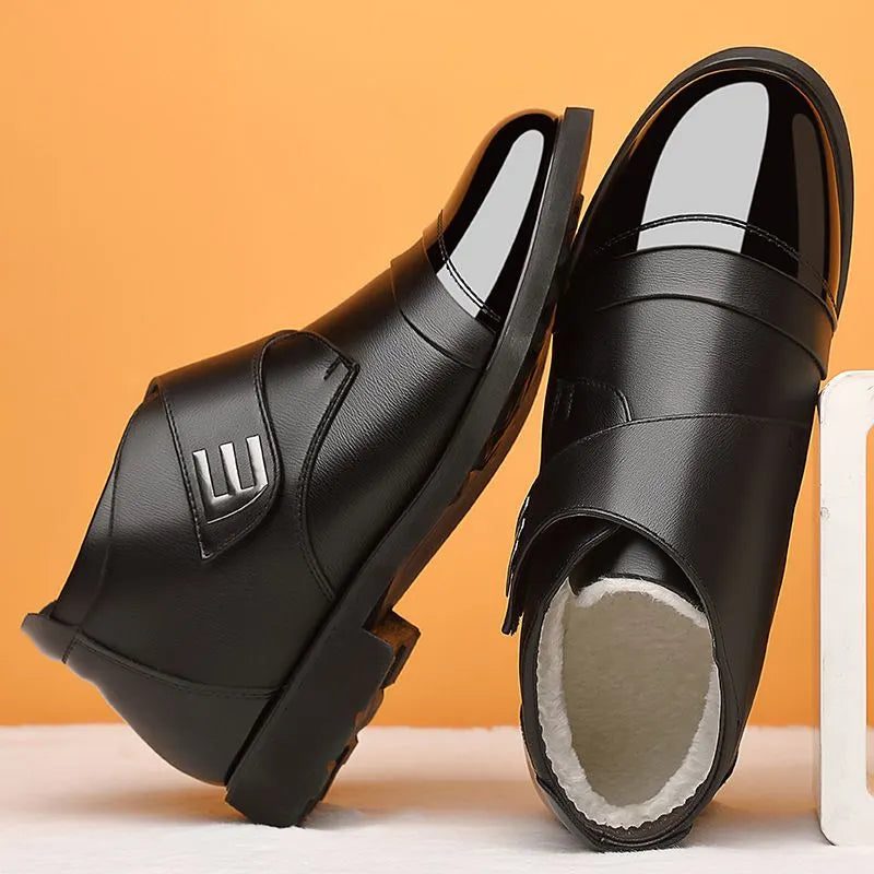 Alban - Komfort-Stiefeletten mit polierter Schuhspitze