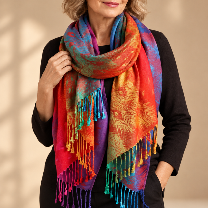 Gia - Weicher Ombré-Schal