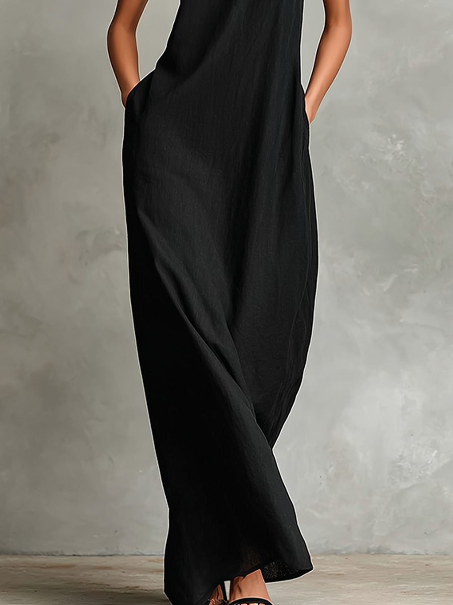 Tabitha - Premium-Maxikleid aus Leinen