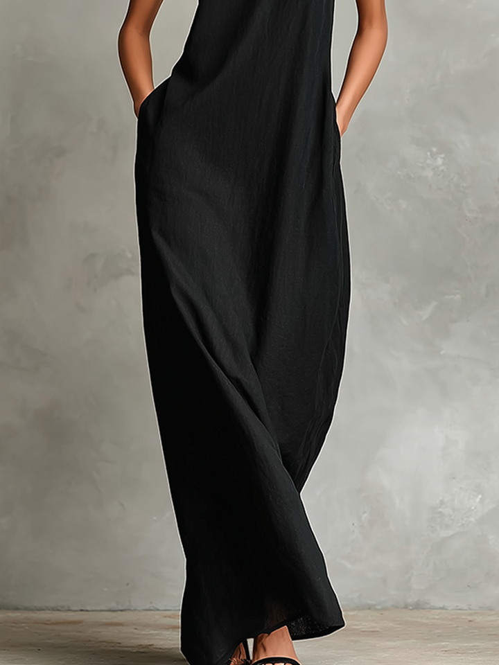 Tabitha - Premium-Maxikleid aus Leinen