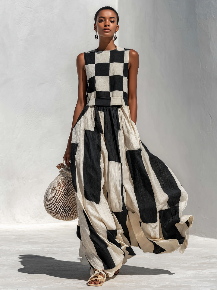 Melisara - Fließendes Maxikleid