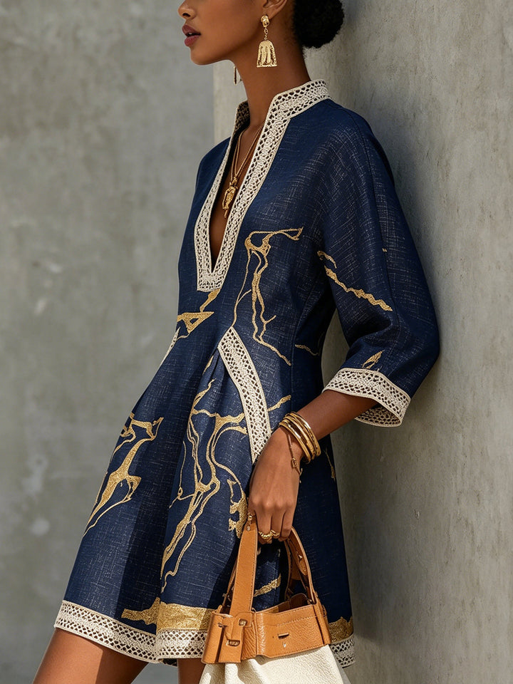 Isalyn - Soft-Touch-Minikleid