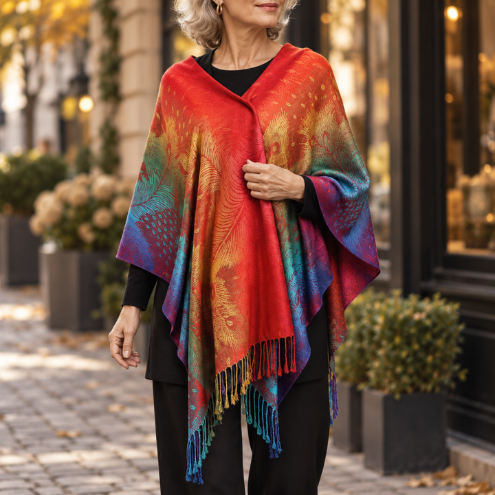 Gia - Weicher Ombré-Schal