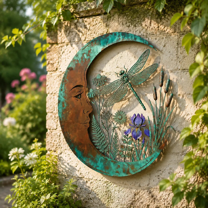 Alisette - Himmlische Garten-Wandskulptur