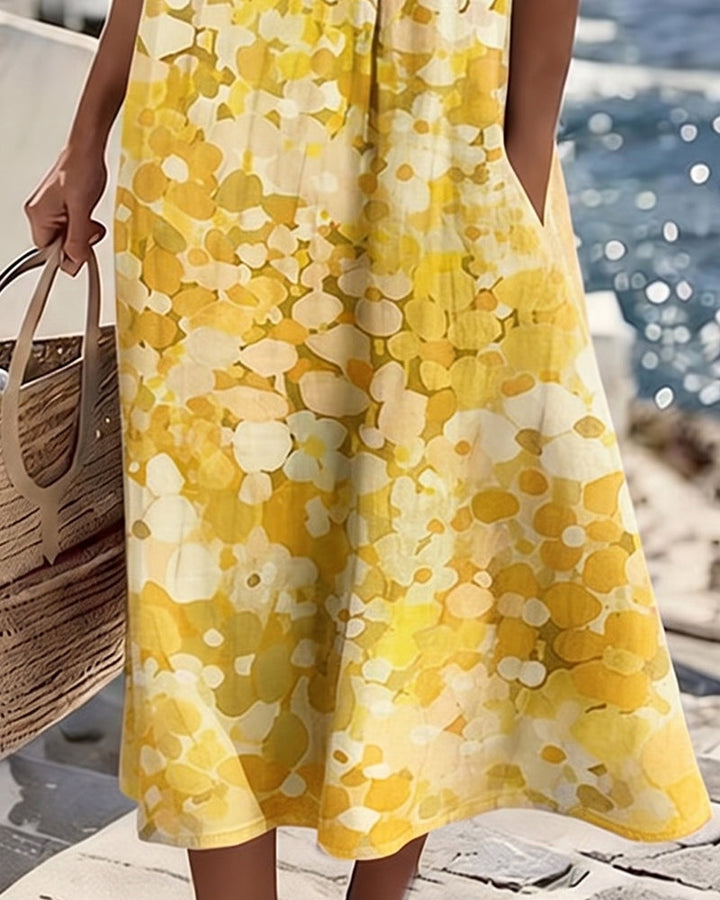 Adria - Midikleid in A-Linie mit weichem Griff