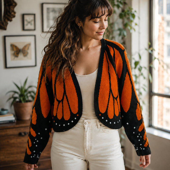 Astoriah - Statement-Strickjacke
