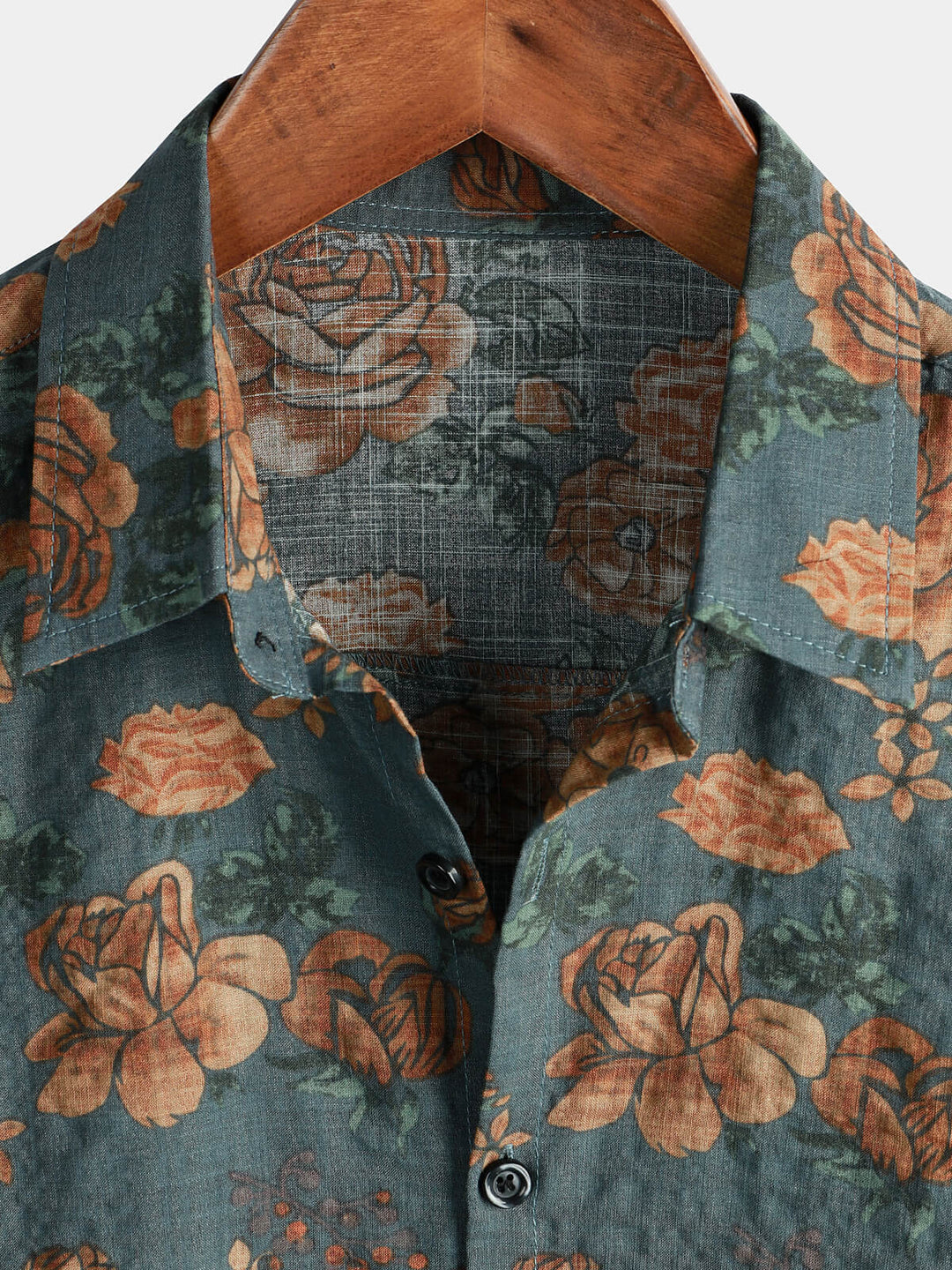 Leoric - Leichtes Kurzarm-T-Shirt mit Floralprint