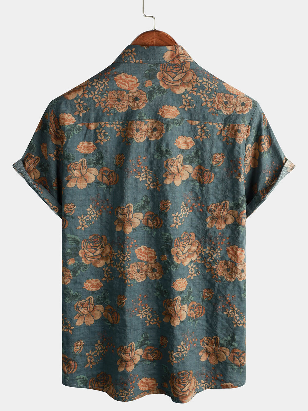 Leoric - Leichtes Kurzarm-T-Shirt mit Floralprint