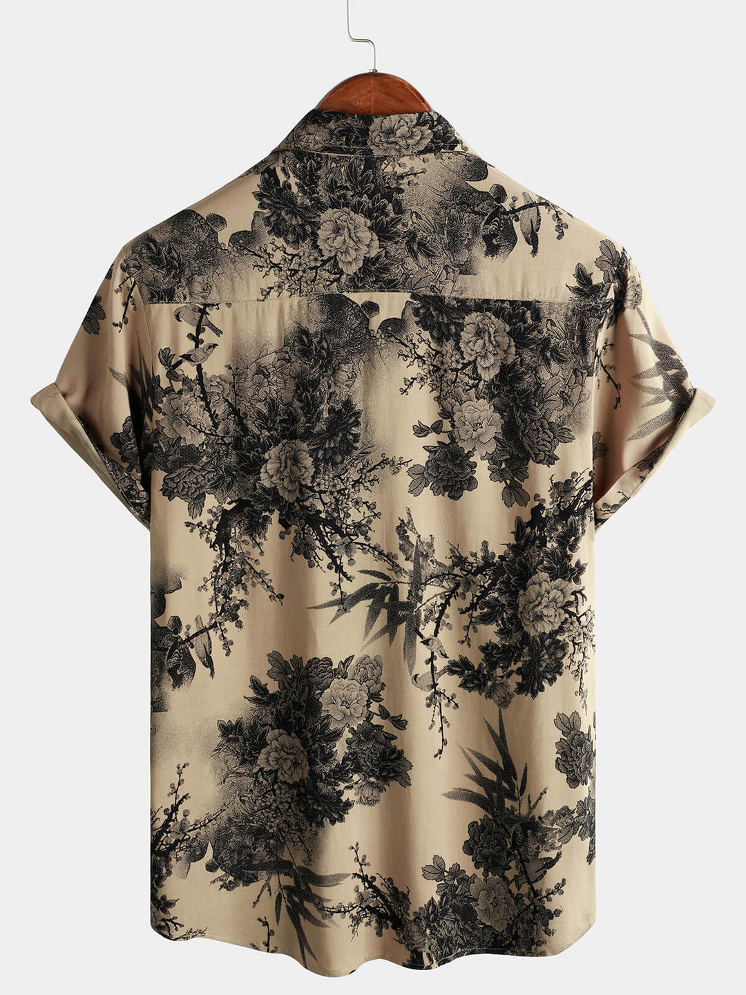 Leoric - Leichtes Kurzarm-T-Shirt mit Floralprint