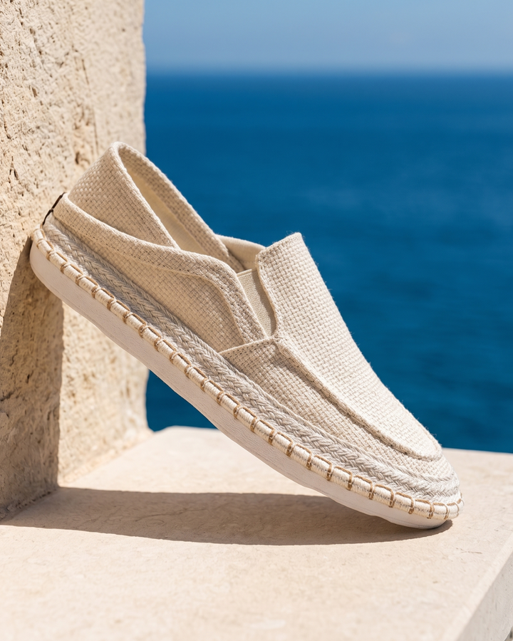 Falkner - Strukturierte Slip-on-Espadrille