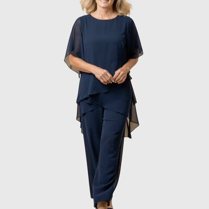 Elysanne - Luftiges zweiteiliges Kleid-Set