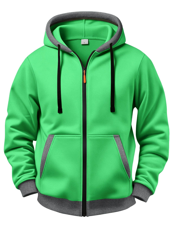 Brenner - Weicher Zip-Hoodie