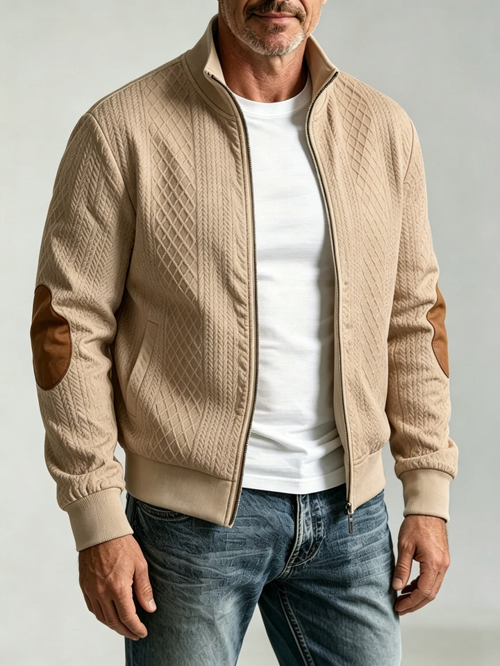 Flyn - Strukturierte Varsity-Jacke