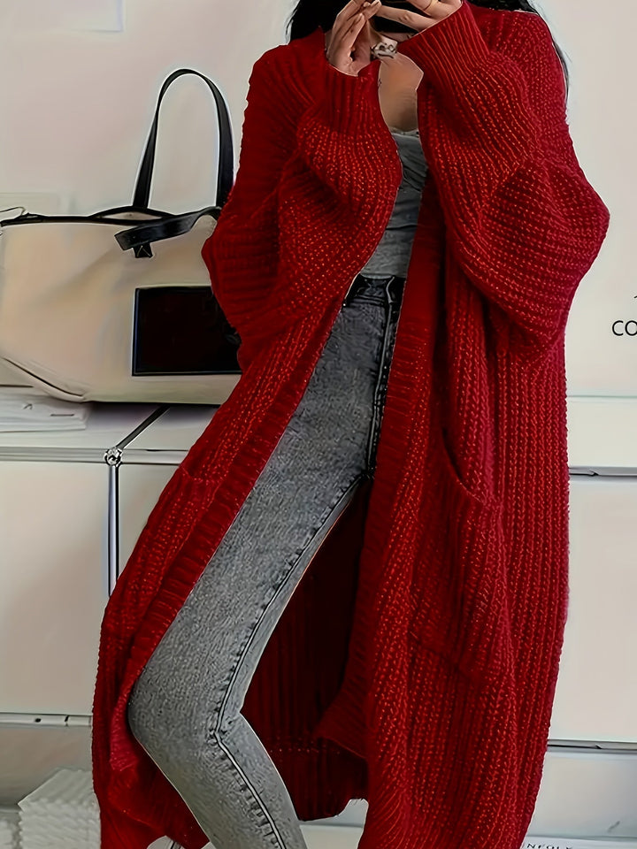 Rosalienne - Weicher Longline-Cardigan