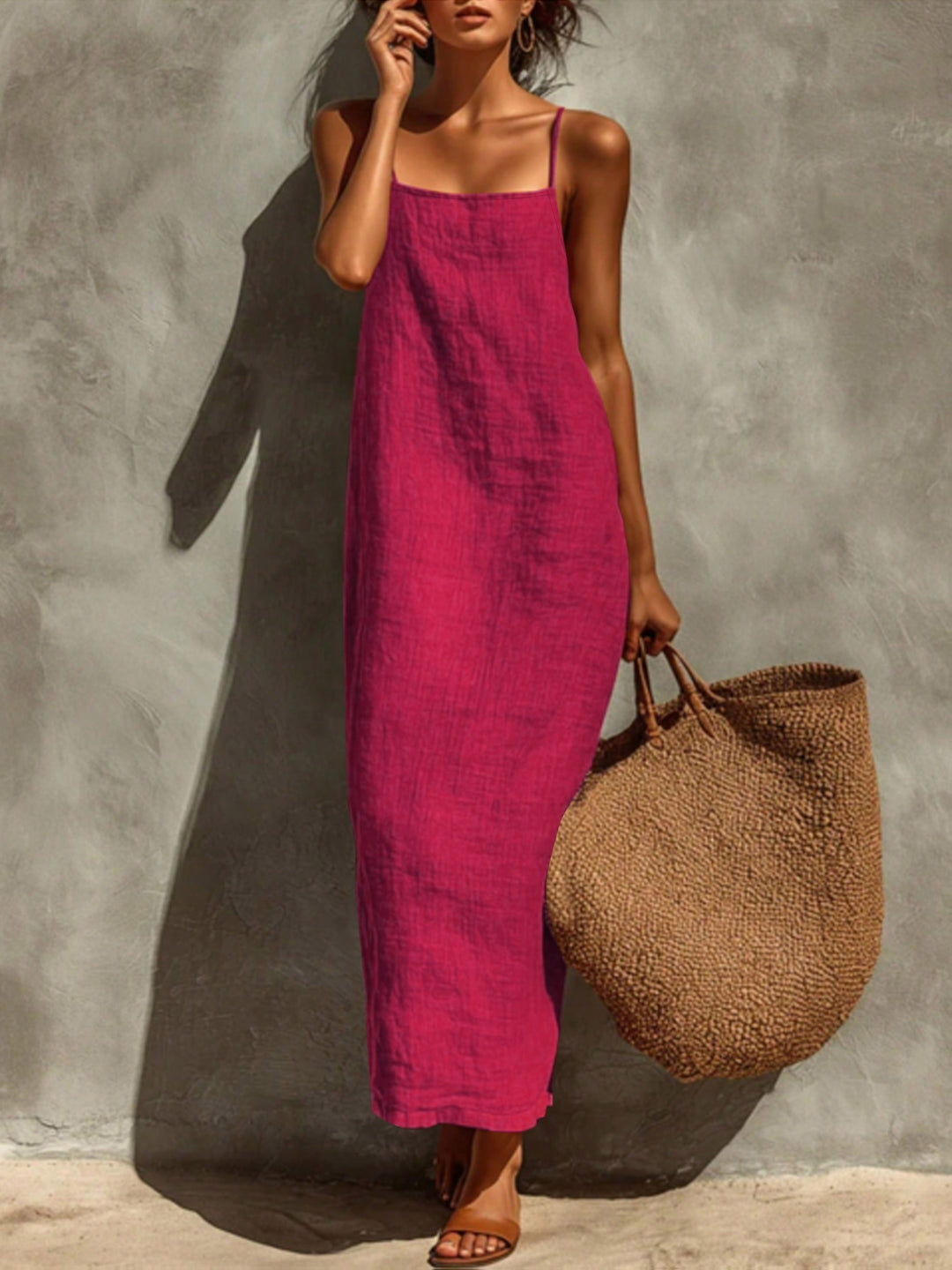 Ismeralda - Leichtes Maxikleid mit Trägern
