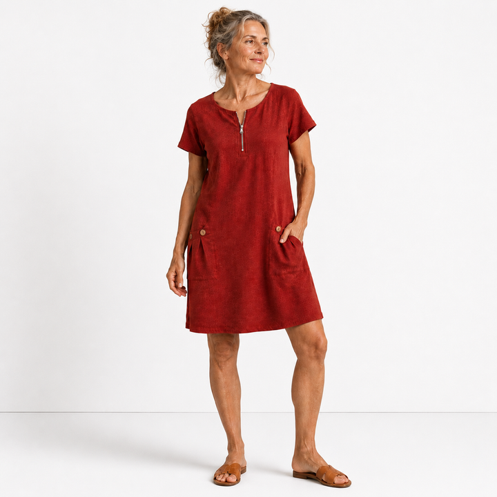 Lucienne - Leichtes Leinenkleid