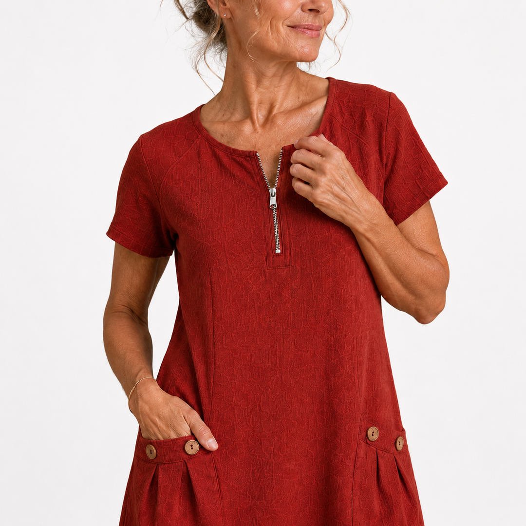 Lucienne - Leichtes Leinenkleid