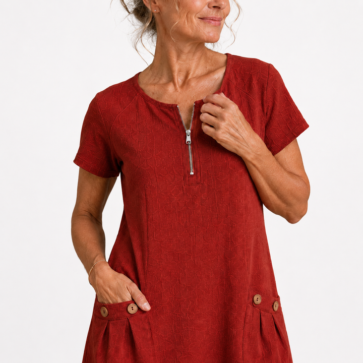 Lucienne - Leichtes Leinenkleid