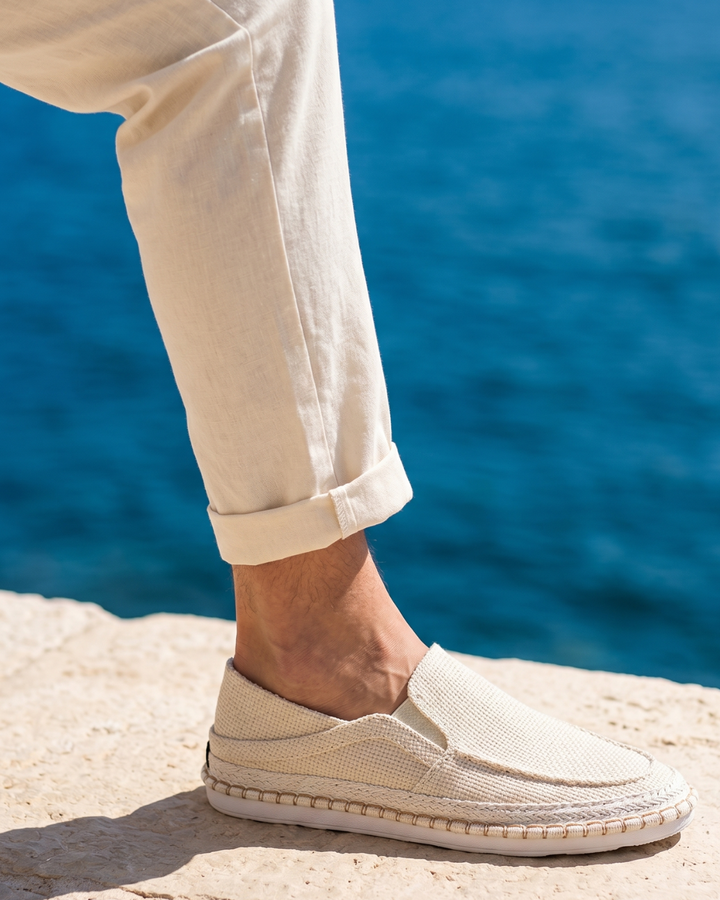 Falkner - Strukturierte Slip-on-Espadrille