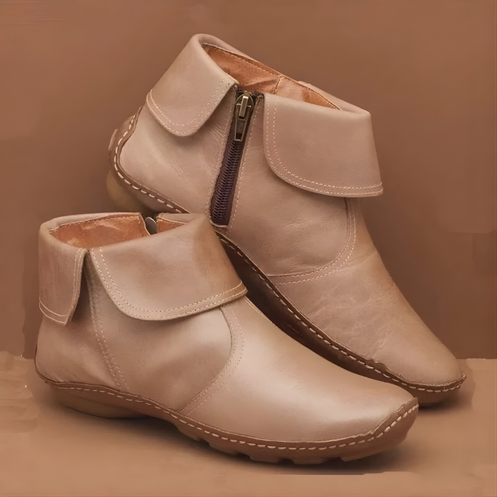 Winona - faltbare Lederstiefeletten
