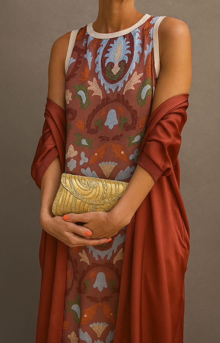 Arlisse - Premium-Zweiteiler: Kleid & Weste