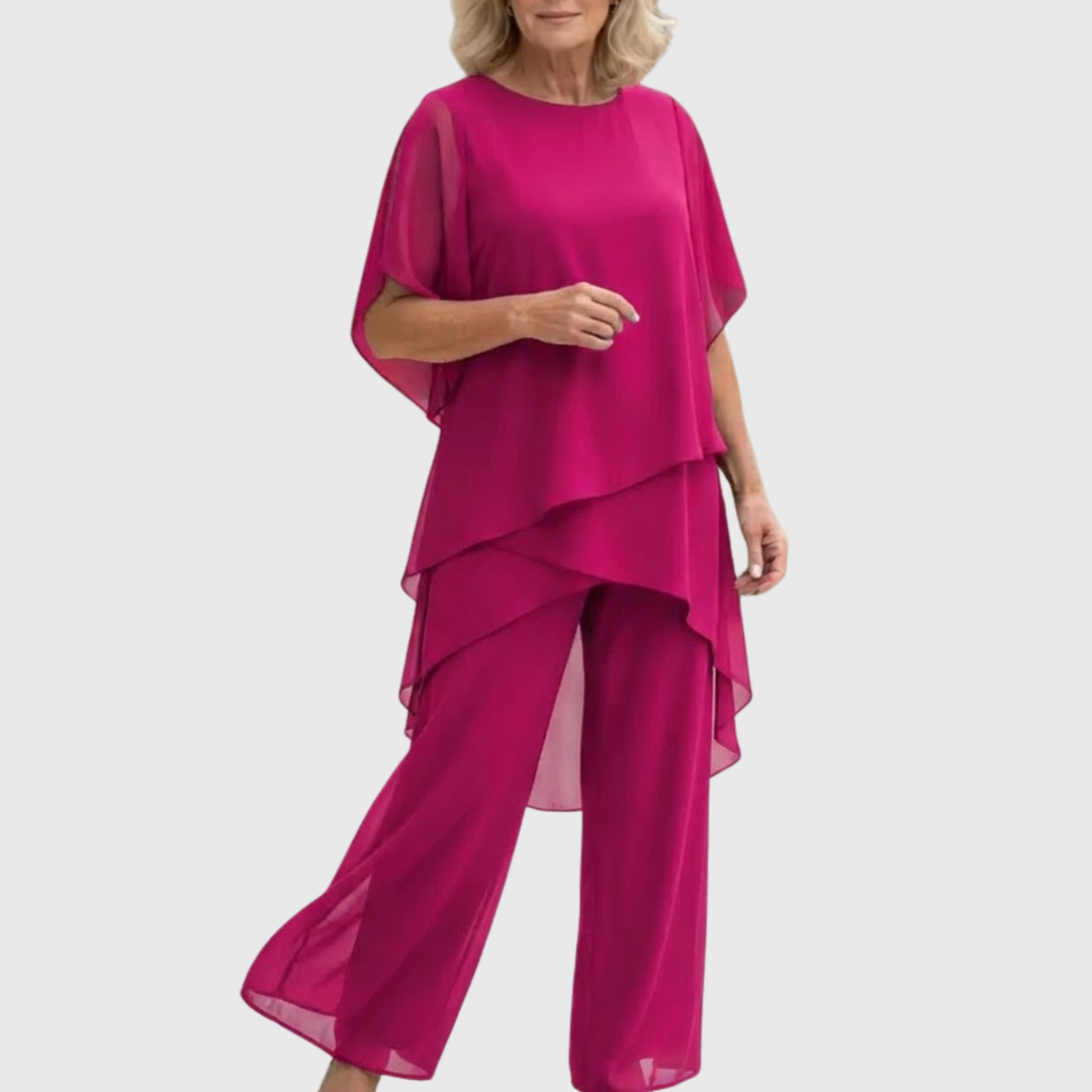 Elysanne - Luftiges zweiteiliges Kleid-Set